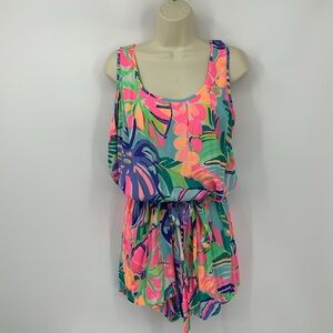Lilly Pulitzer Colorful Tropical Jumpsuit
